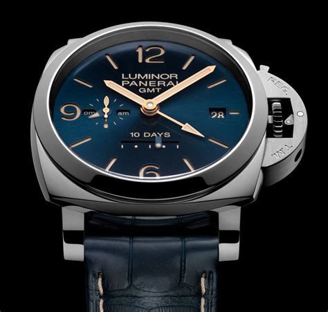 panerai blue|panerai gmt.